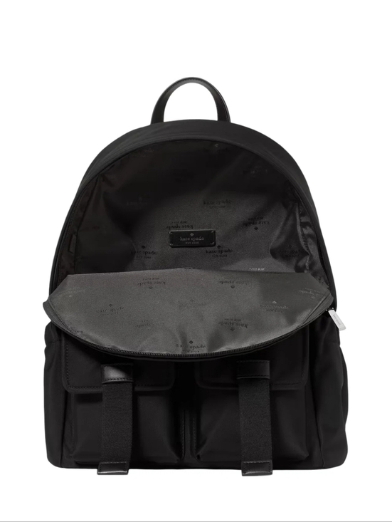 Kate Spade Carter Nylon Cargo Large Backpack, Black